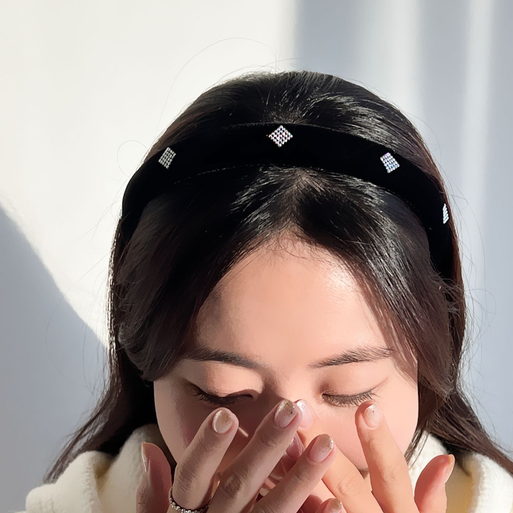 썬샤인 다이아 오스트리아 크리스탈 헤어밴드 - 상세 이미지 4