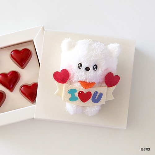 BT21 미니니 알러뷰 인형 키링 알제이 : 주식회사 쏠커머스