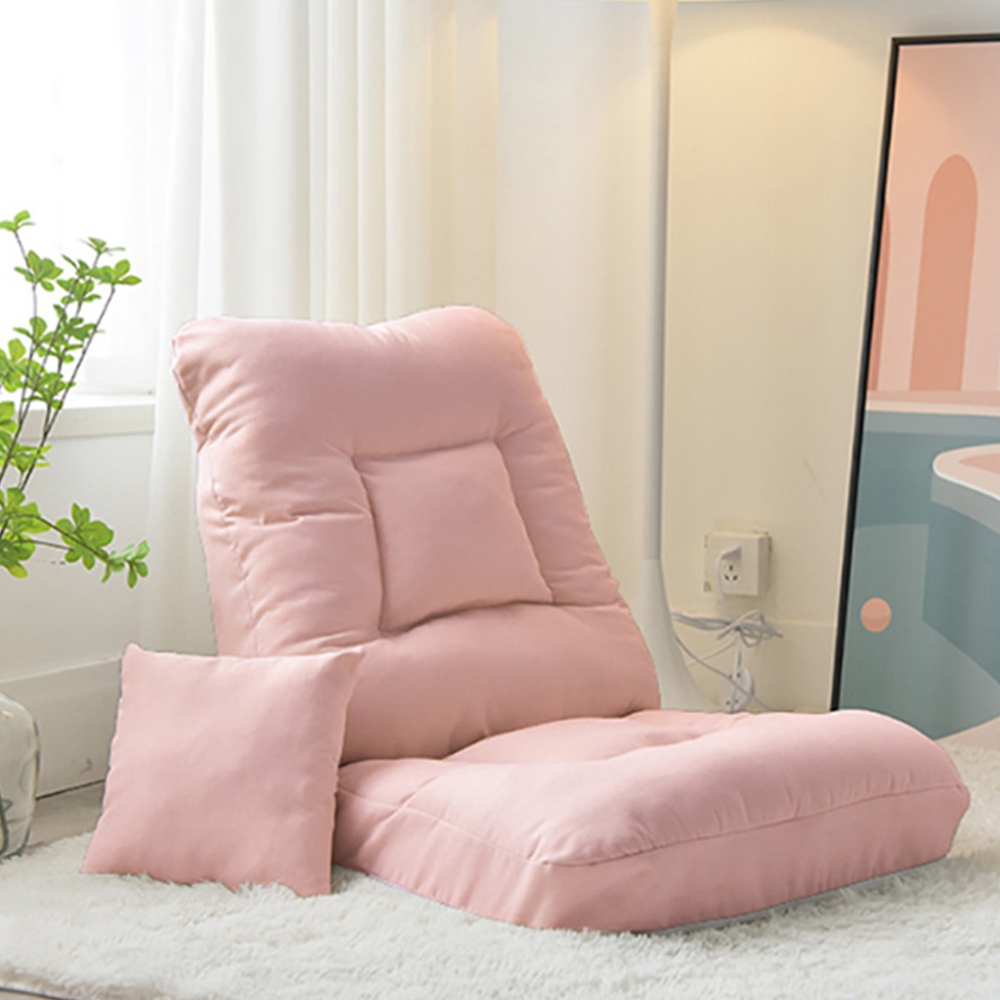 1인좌식소파 다리없는 바닥소파 자취방 원룸 등받이의자 쿠션포함