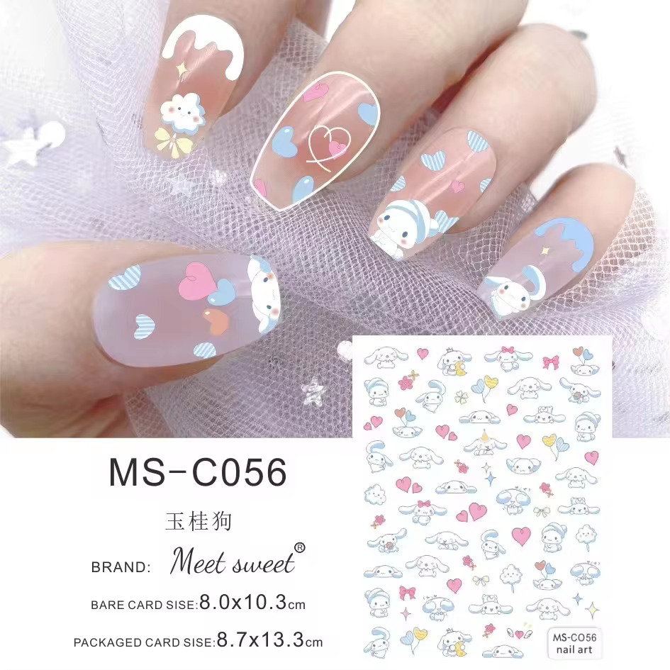 50주년 산리오 수화물 캐리어 노트북 꾸미기 스티커 굿즈 Miniso 만화 Pom Purin 네일 용품 마이 멜로디 Cinnamoroll 아트 장식 : 잔파고릴라상