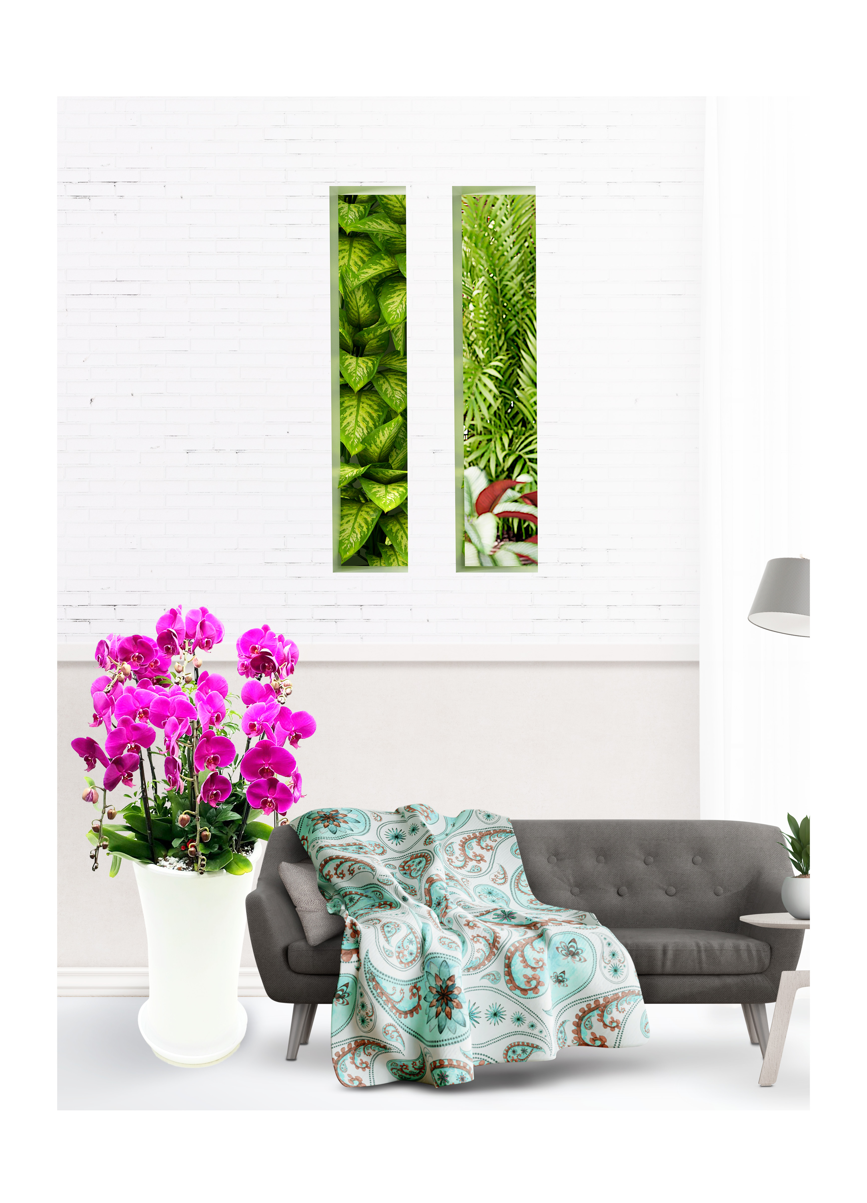 서양란 호접란 핑크계열 대 개업 이전 취임 승진 개업식 축하 화분 예도화환 전국 꽃배달