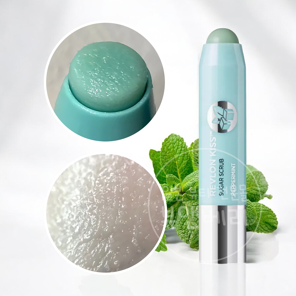 레브론 키스 슈가 스크럽 립밤 입술 건조 보습 각질케어 페퍼민트, 2.6g - 상품 이미지