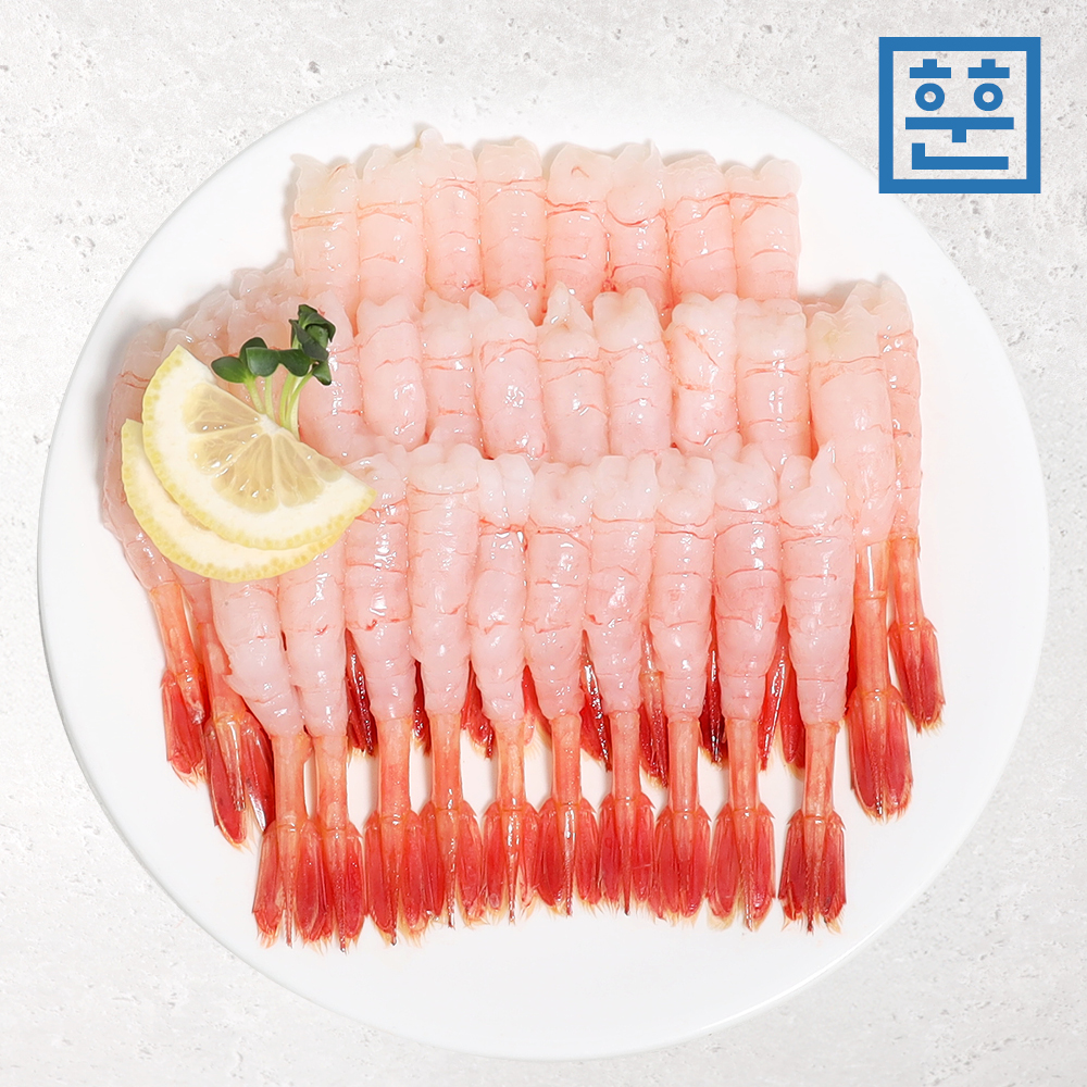 국내산 단새우 단새우회 아마에비 홍새우