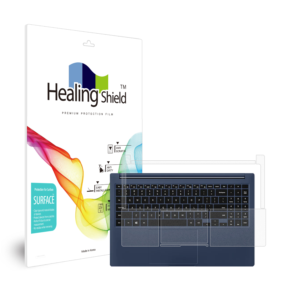 갤럭시북 NT750XDA/Z 무광 팜레스트/터치패드 필름 2매 - 메인 이미지