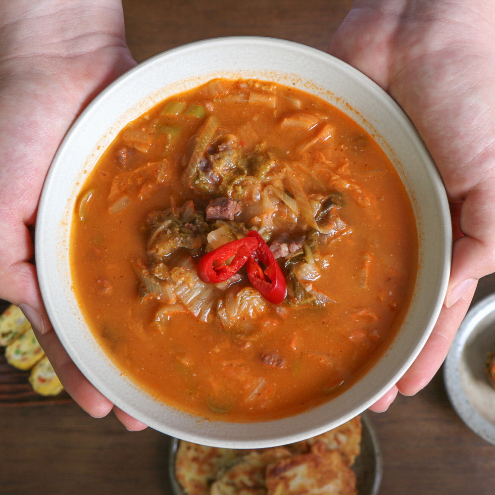 냉동우거지 [양념 배추우거지 250g(냉동)] 시래기국 - 상세 이미지 3