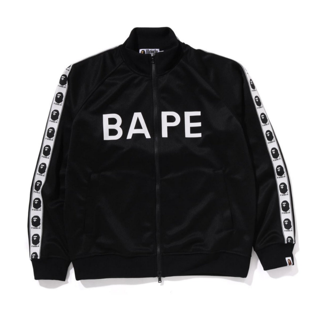 베이프 자켓 BAPE TRACK JACKET 2월 신상 1L20-115-003 - 메인 이미지