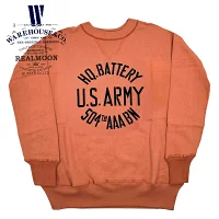 웨어하우스 WAREHOUSE 403 HQ.BATTERY 맨투맨 스웨트셔츠 5컬러 - 상세 이미지 3