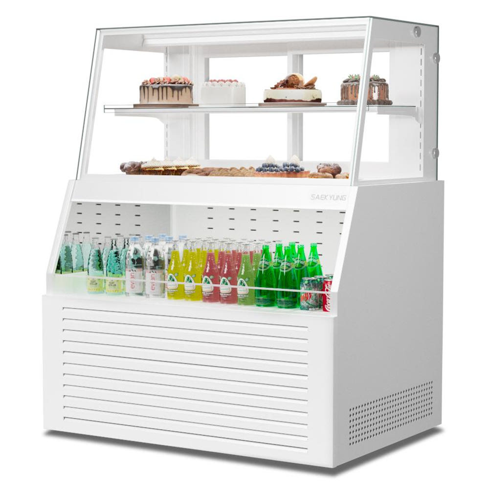 제과쇼케이스냉장고 사선 2단쇼케이스 1500 케이크 음료 진열냉장고 : 신일N위시웨이