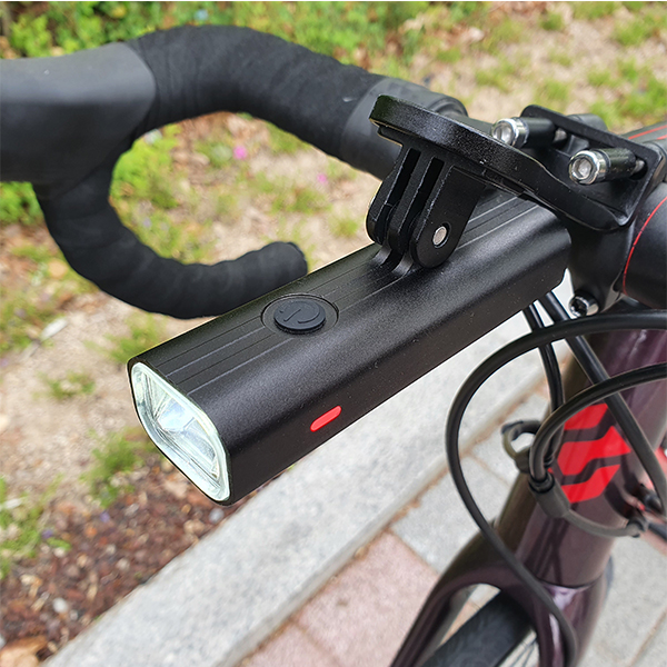 엠모터스 M400 400루멘 자전거 전조등 로드용 고프로 가민브라켓 호환 MTB 로드 전기 자전거 - 상세 이미지 5