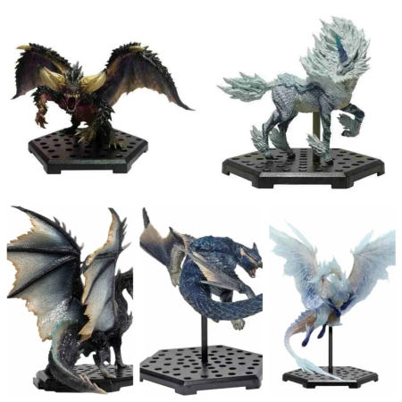 [해외]몬스터 헌터 월드 피규어 올 드래곤 피규어 세트