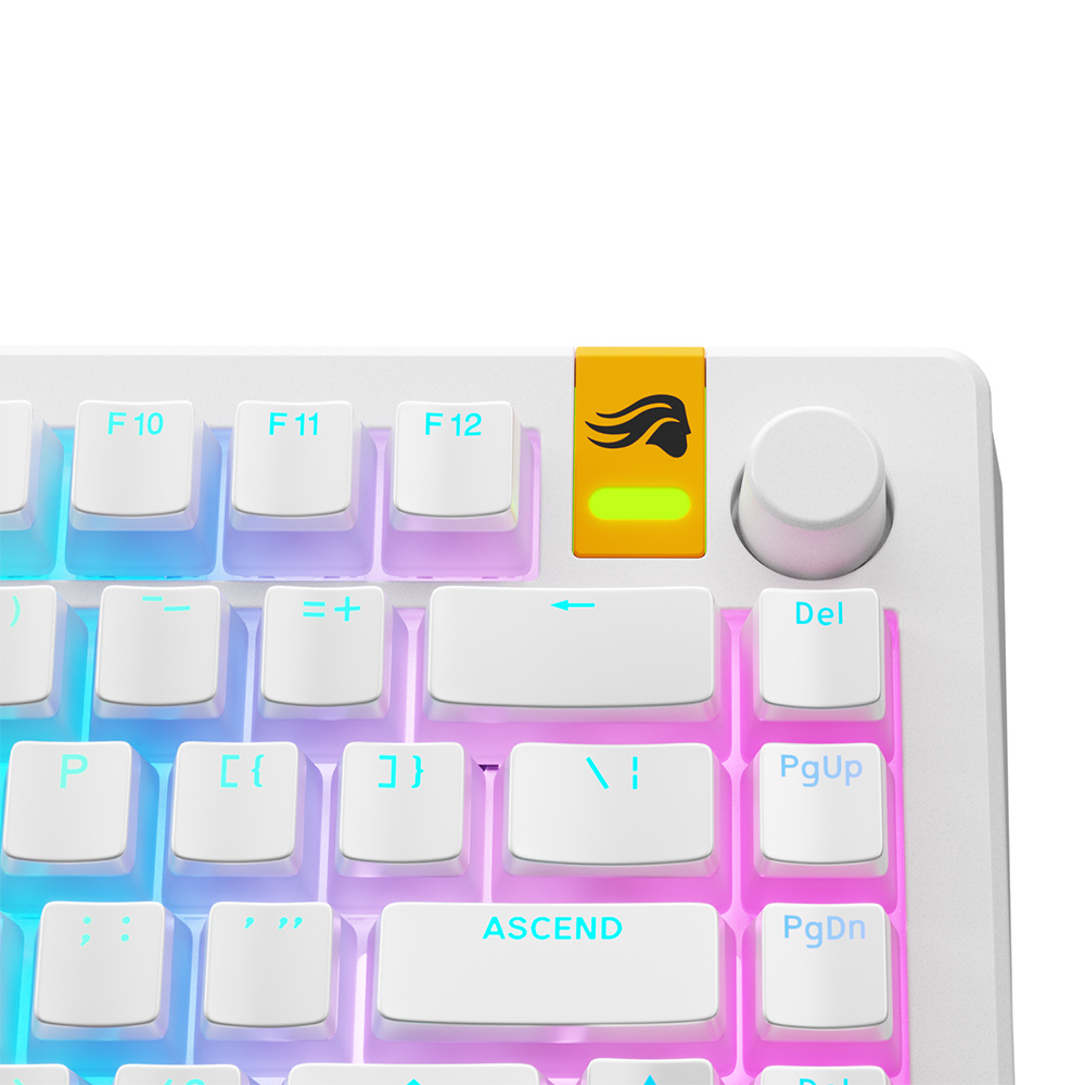 글로리어스 AURA V3 WHITE 푸딩 키 캡 세트 이미지 6
