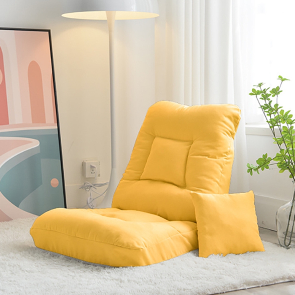 1인용좌식쇼파 인테리어 바닥소파 카페 원룸 등받이의자