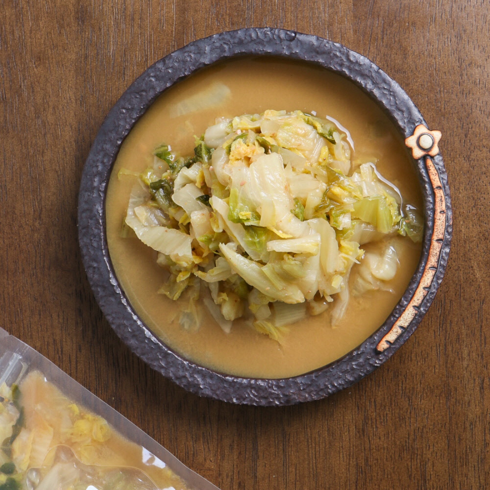 냉동우거지 [양념 배추우거지 250g(냉동)] 시래기국 - 상품 이미지