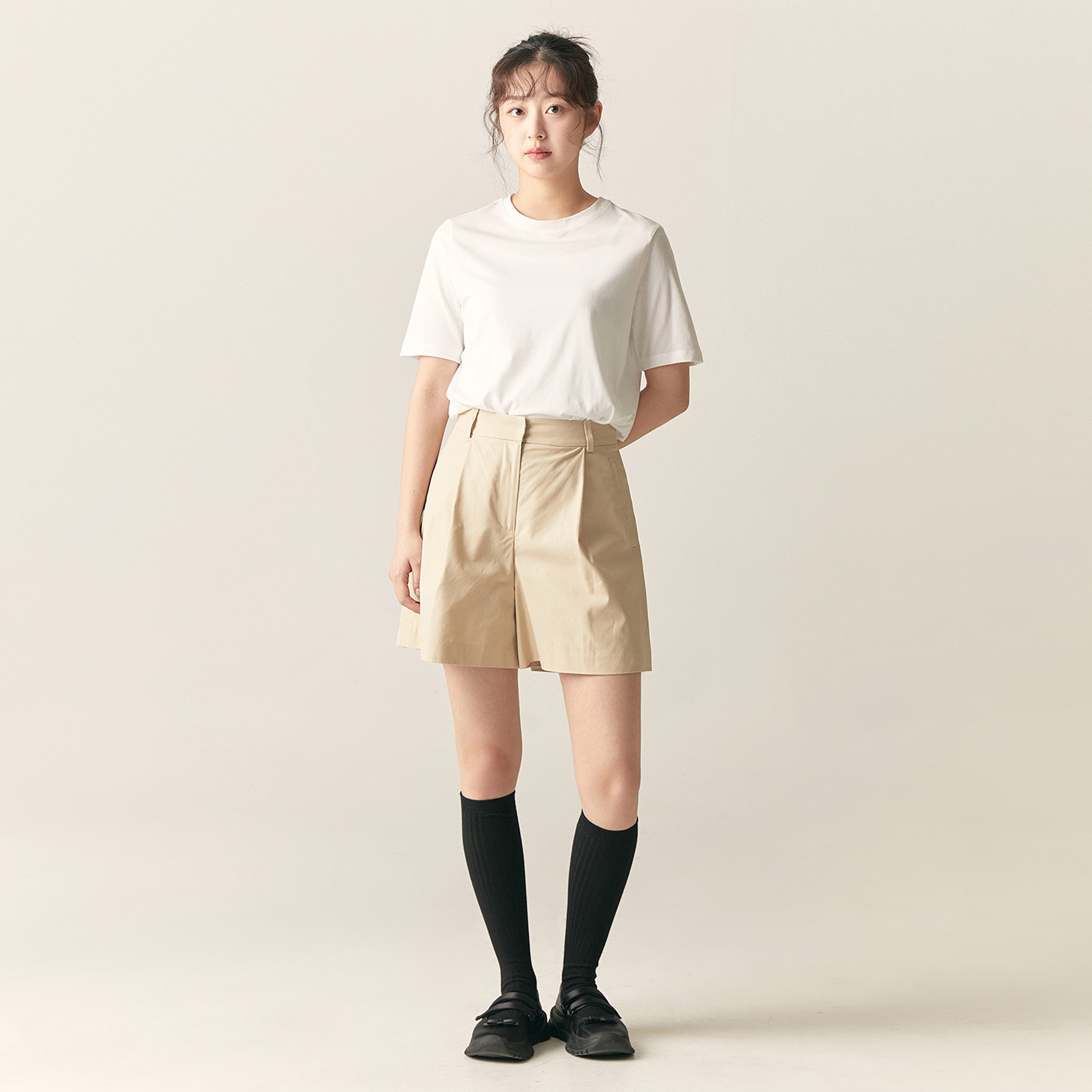 로엠 코튼 쇼츠 RMTWF23R18 - 상세 이미지 4