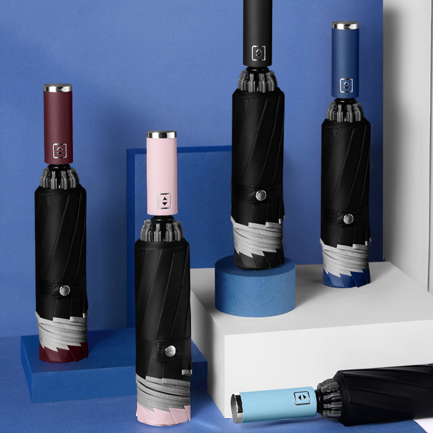 튼튼한 거꾸로우산 3단자동우산 암막 접이식우산