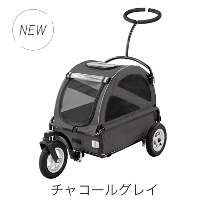 에어버기 AIRBUGGY 트윙클 애견 카트 소형견 중형견 접이식 펫유모차 돔형 - 상세 이미지 3