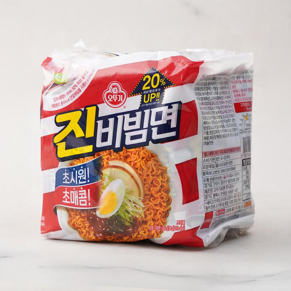 메가마트 오뚜기 진비빔면 멀티 156gx4 - 상세 이미지 2