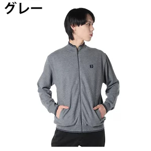 풋조이 FOOTJOY 헤링본 방풍 집업 스웨터 골프웨어 FJ-F24-M12 2컬러 - 상세 이미지 2