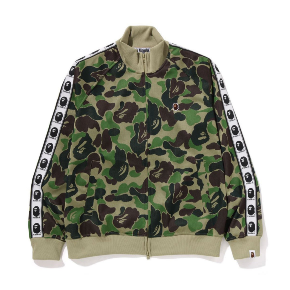 베이프 자켓 ABC CAMO JACQUARD TRACK JACKET 2월 신상 1L20-115-002 - 메인 이미지