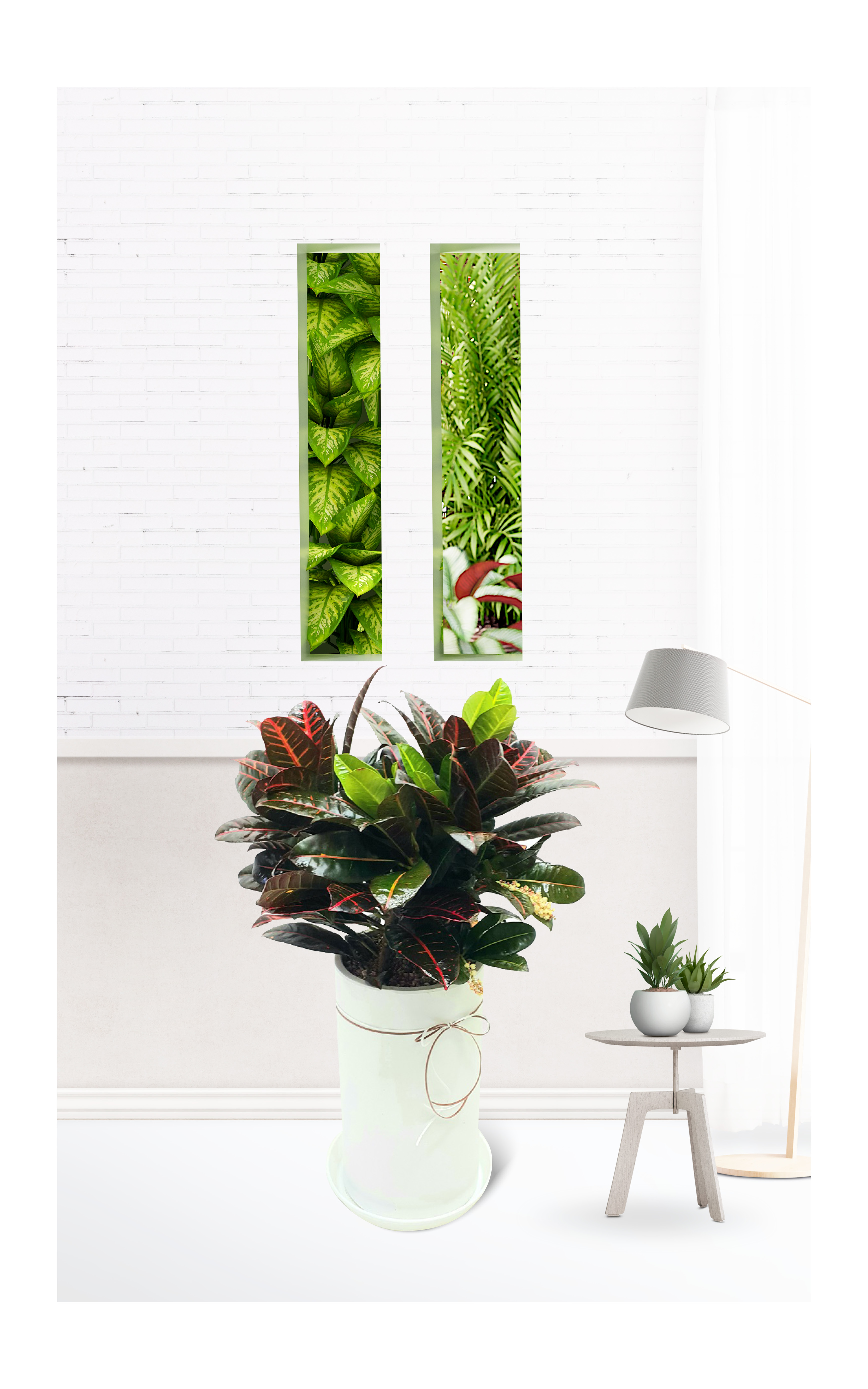 크로톤 개업 이전 취임 승진 개업식 축하 화분 예도화환 전국 꽃배달 서비스