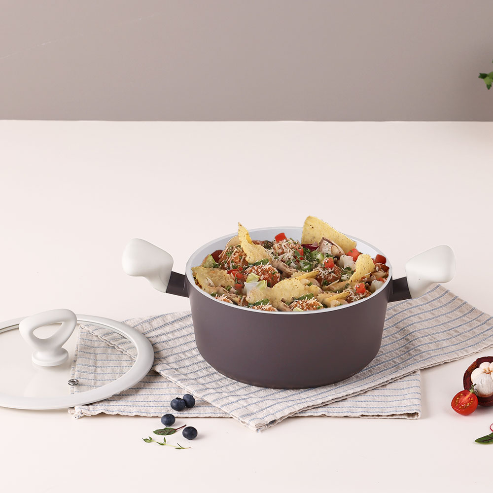 인덕션 세라믹코팅 냄비 양수 냄비 20cm