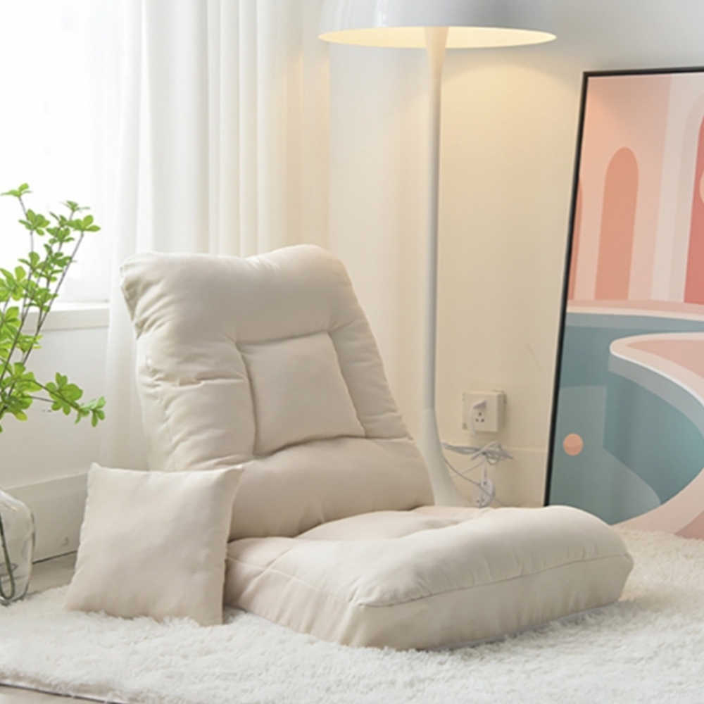 1인용바닥소파 각도조절 좌식쇼파 원룸 등받이의자 쿠션포함