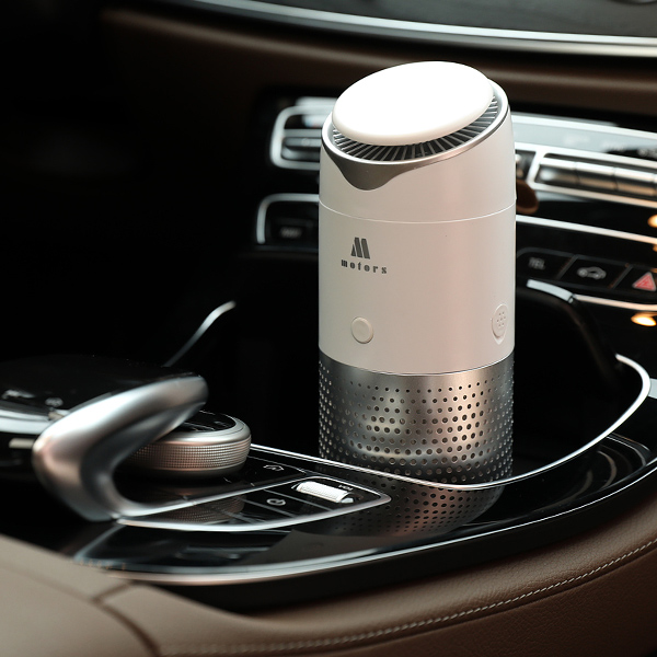 엠모터스 에코클린 차량용 공기청정기 헤파필터 13등급 H13 미니 휴대용