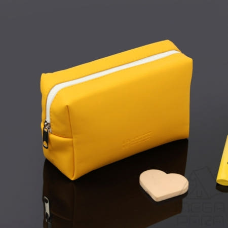 포다랑 아도라블 방수파우치 옐로우 화장품가방