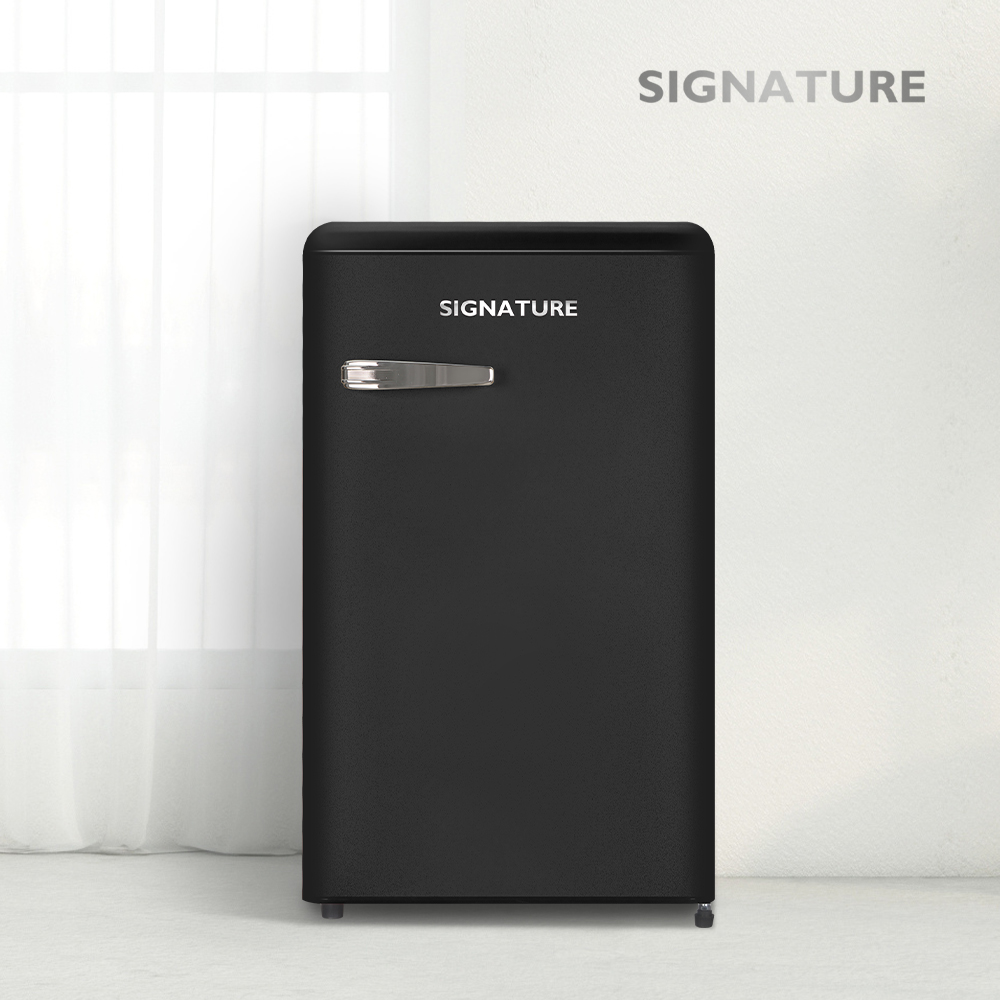예쁜 미니 소형 원룸 레트로 냉장고 사무실 1도어 작은 1인 냉장고 KRSG-105D