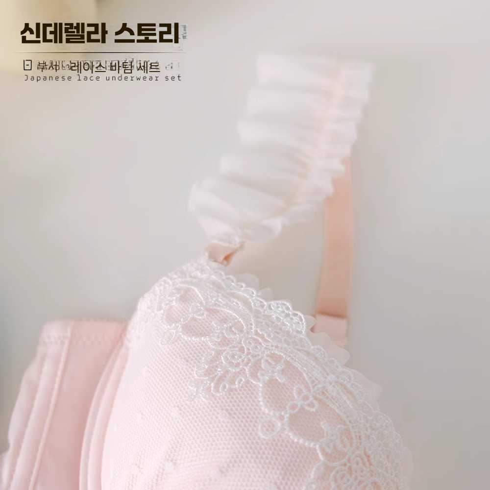 일본속옷 팬티 귀여운 웨이스트 소녀 섹시한 레이스 - 상세 이미지 3