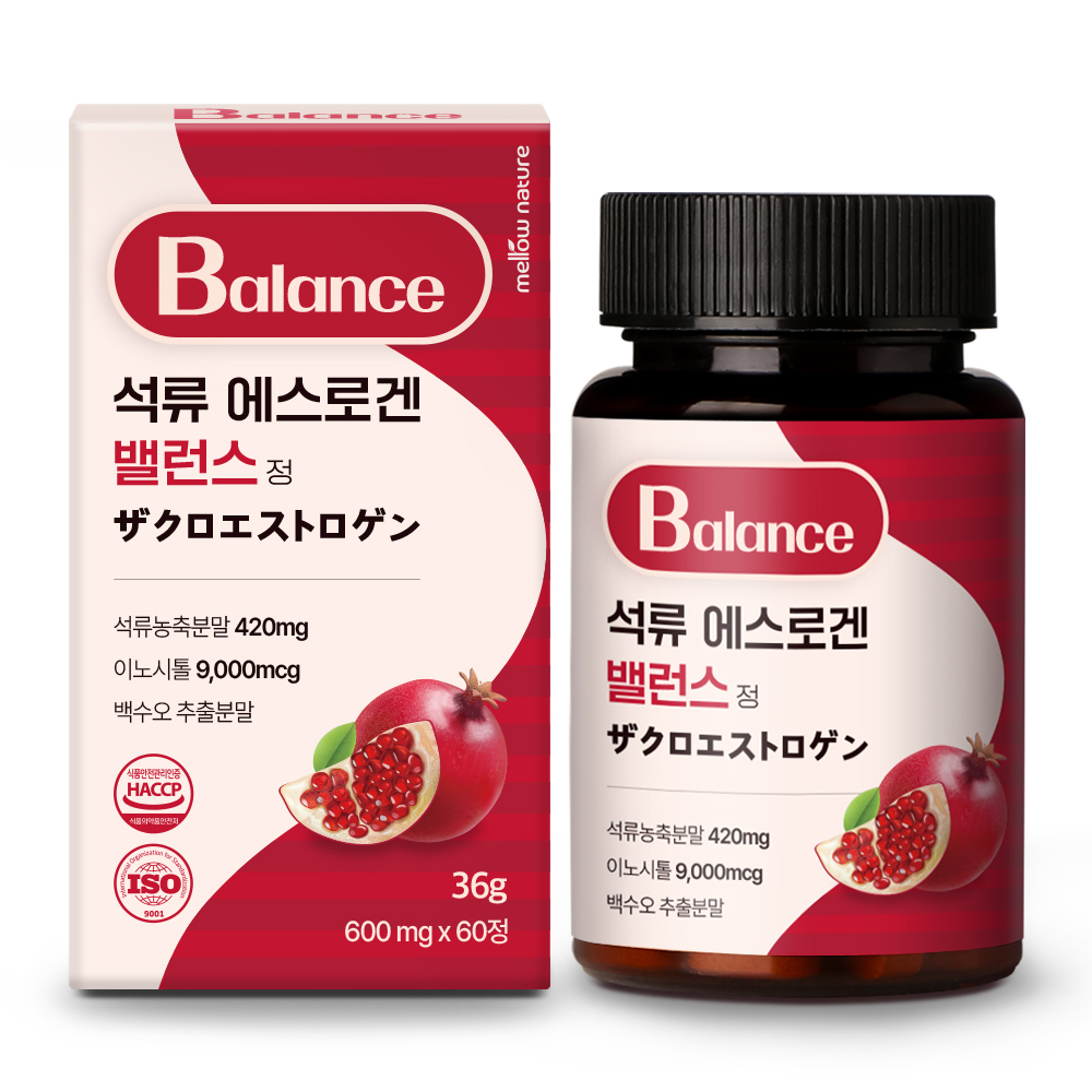 멜로우네이쳐 석류 에스 로겐 밸런스 정 추출물 에스트로겐 1박스 맛있게 먹은 솔직 후기 - 대표 이미지