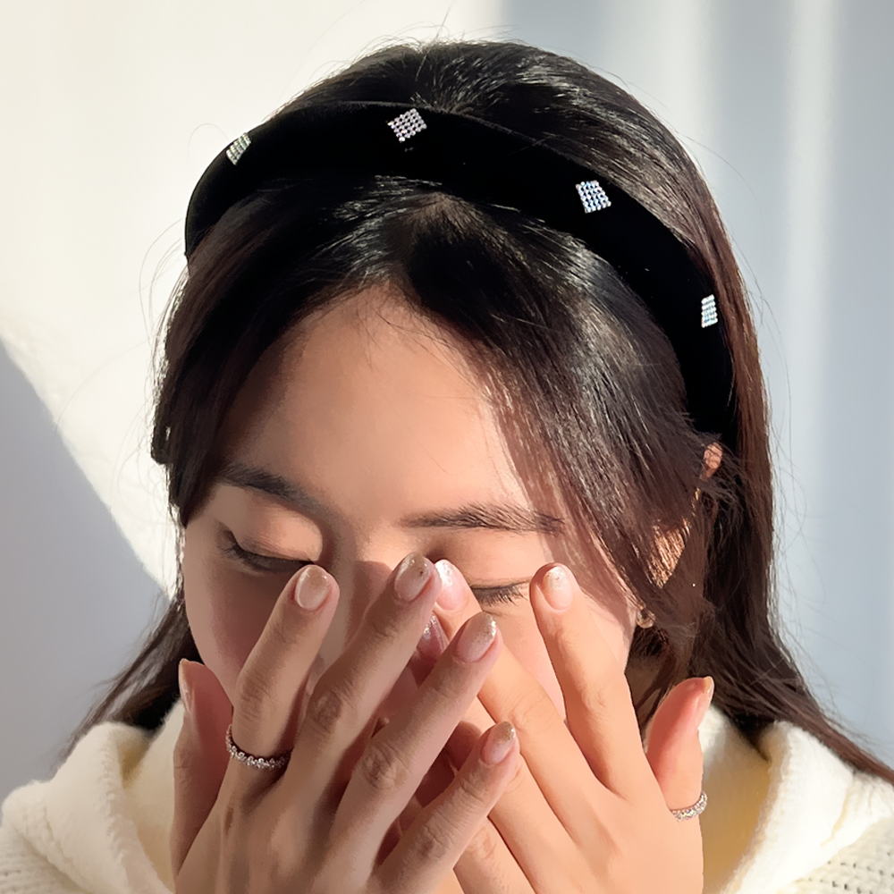 썬샤인 다이아 오스트리아 크리스탈 헤어밴드 - 상세 이미지 5