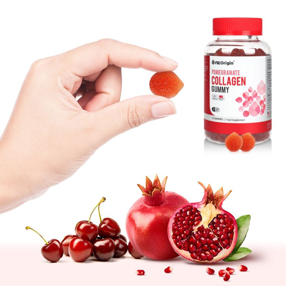 식물성 석류 콜라겐 72구미 저분자 맛있는 체리맛 24일분