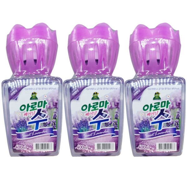 아로마 수 방향제 400ml 3개 라벤더향 : 레디포