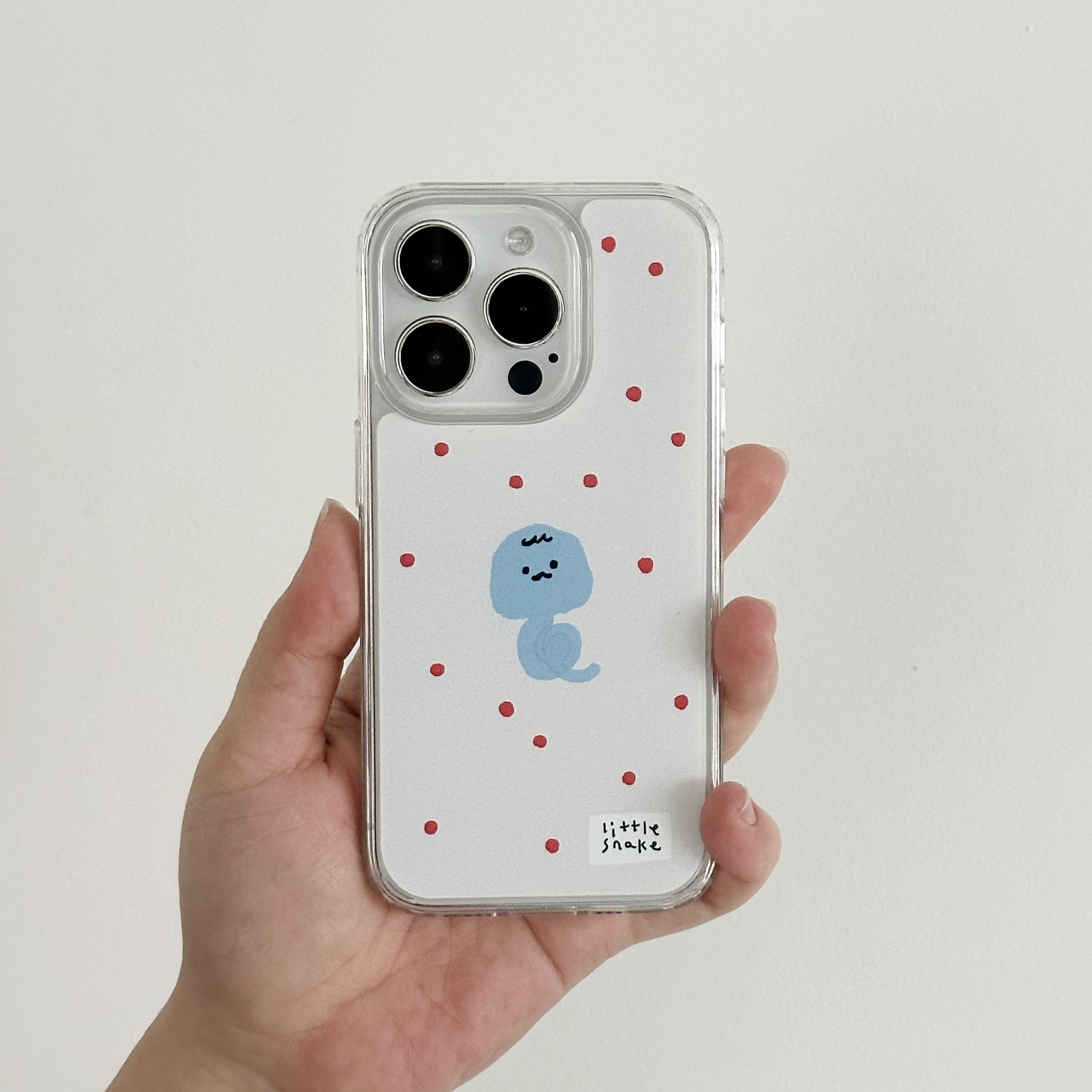 케꾸 아이폰 17 프로 맥스 리틀스네이크 젤하드 맥세이프 폰케이스 - 메인 이미지