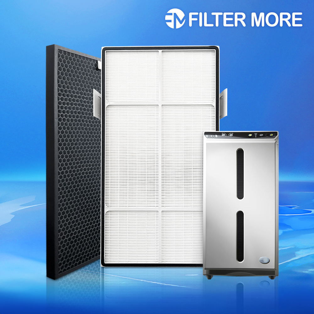 [호환] 필터모아 암웨이 공기청정기 필터 10-1076K 헤파 탈취 필터세트