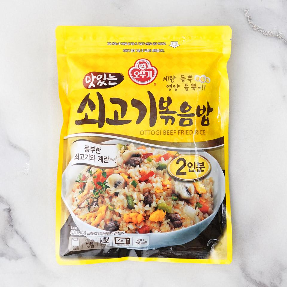 메가마트 오뚜기 맛있는 쇠고기 볶음밥 450g - 메인 이미지