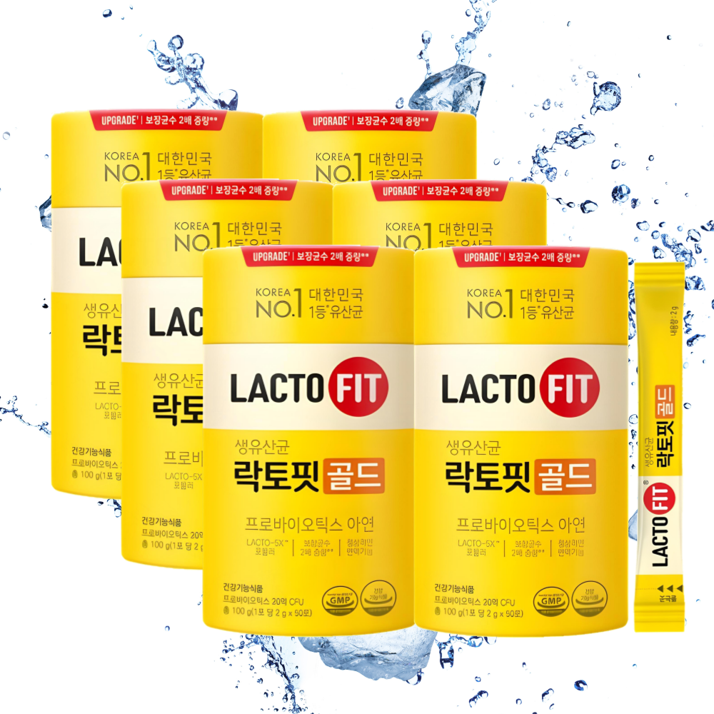 락토핏 골드 2g x 50포 6통