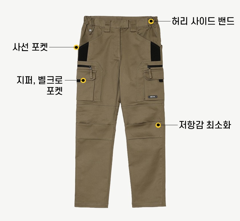 K2 세이프티 노가다 춘추작업복잠바 봄 가을 야외작업복 상의 공장 회사 현장복자켓 이미지 8