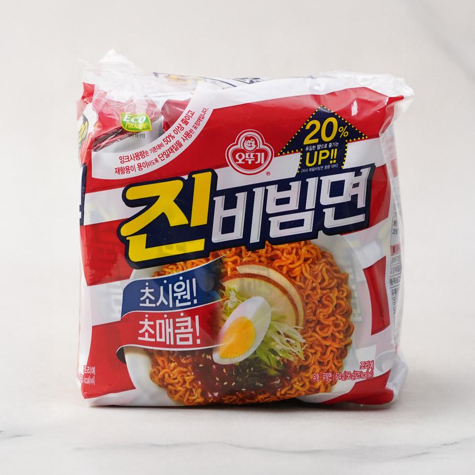메가마트 오뚜기 진비빔면 멀티 156gx4 - 메인 이미지