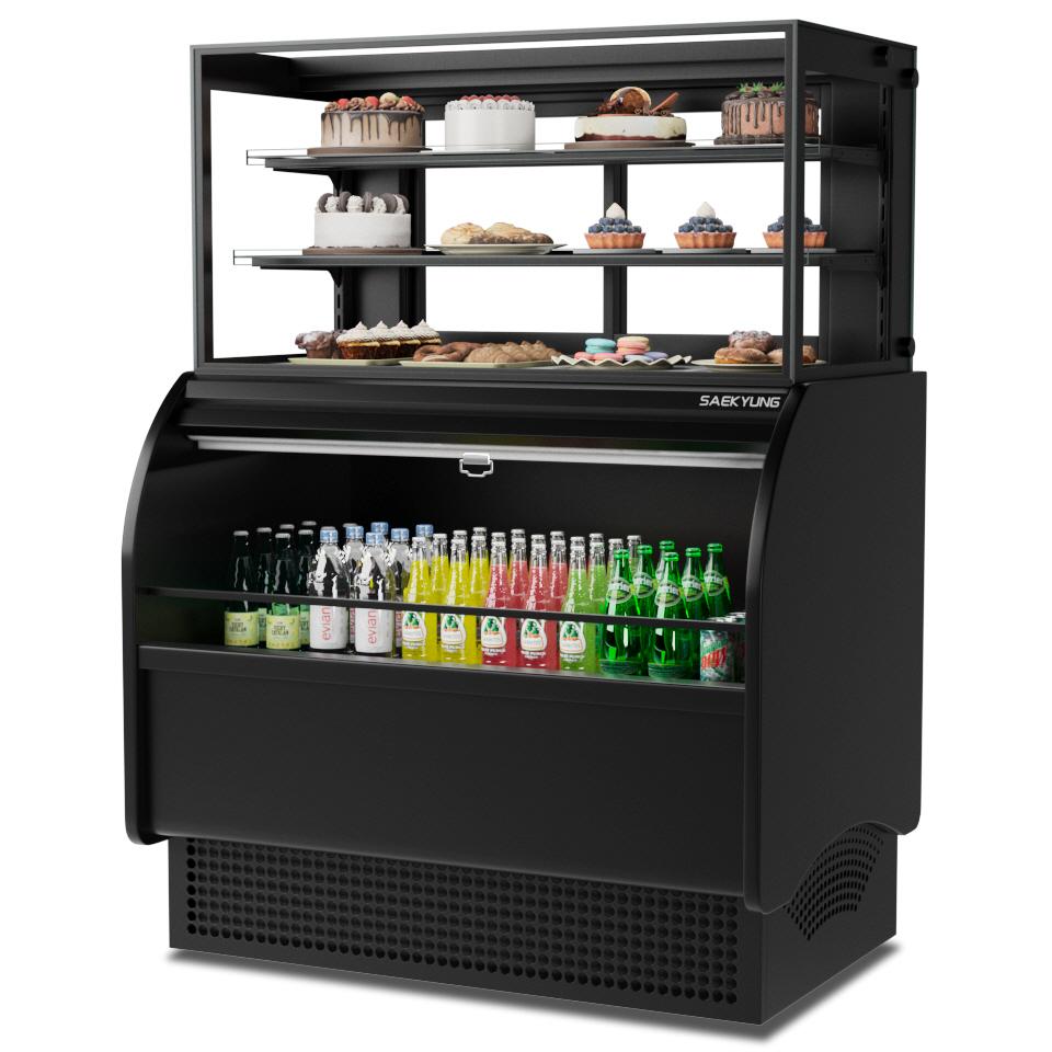 케이스쇼케이스 3단 냉장쇼케이스 1500 카페 제과 음료냉장고