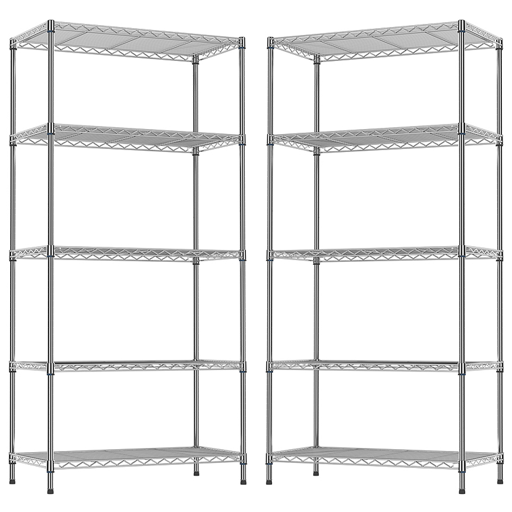 철제선반 메탈선반 조립식앵글 경량랙 창고 베란다 고릴라랙 산업용 렉 9003401450 5단