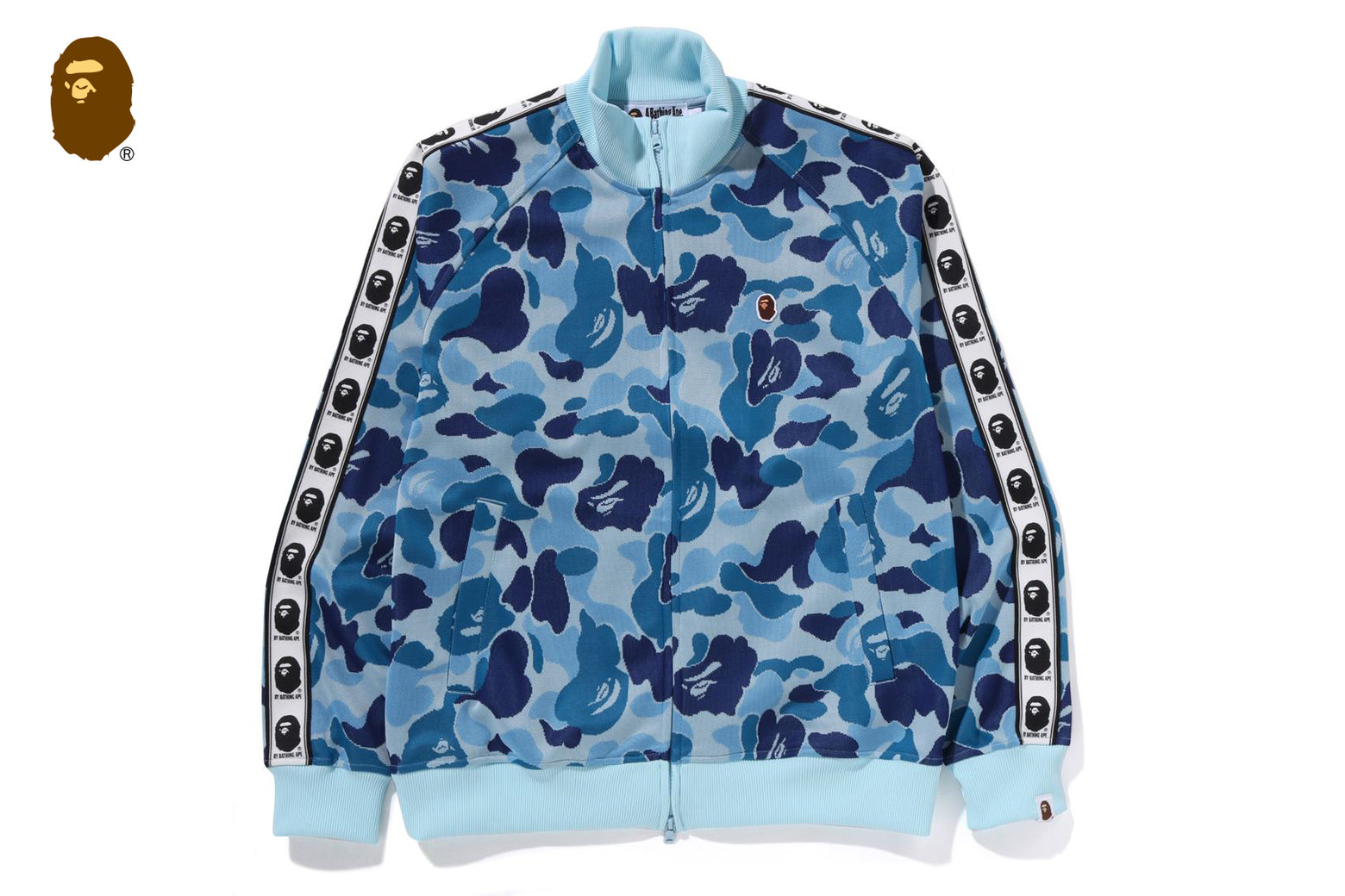 베이프 자켓 ABC CAMO JACQUARD TRACK JACKET 2월 신상 1L20-115-002 - 상세 이미지 2