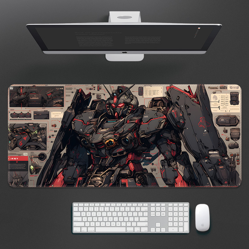 건담 장패드 로봇 메카닉 SF 키보드 패드 A 800x300 - 상세 이미지 4