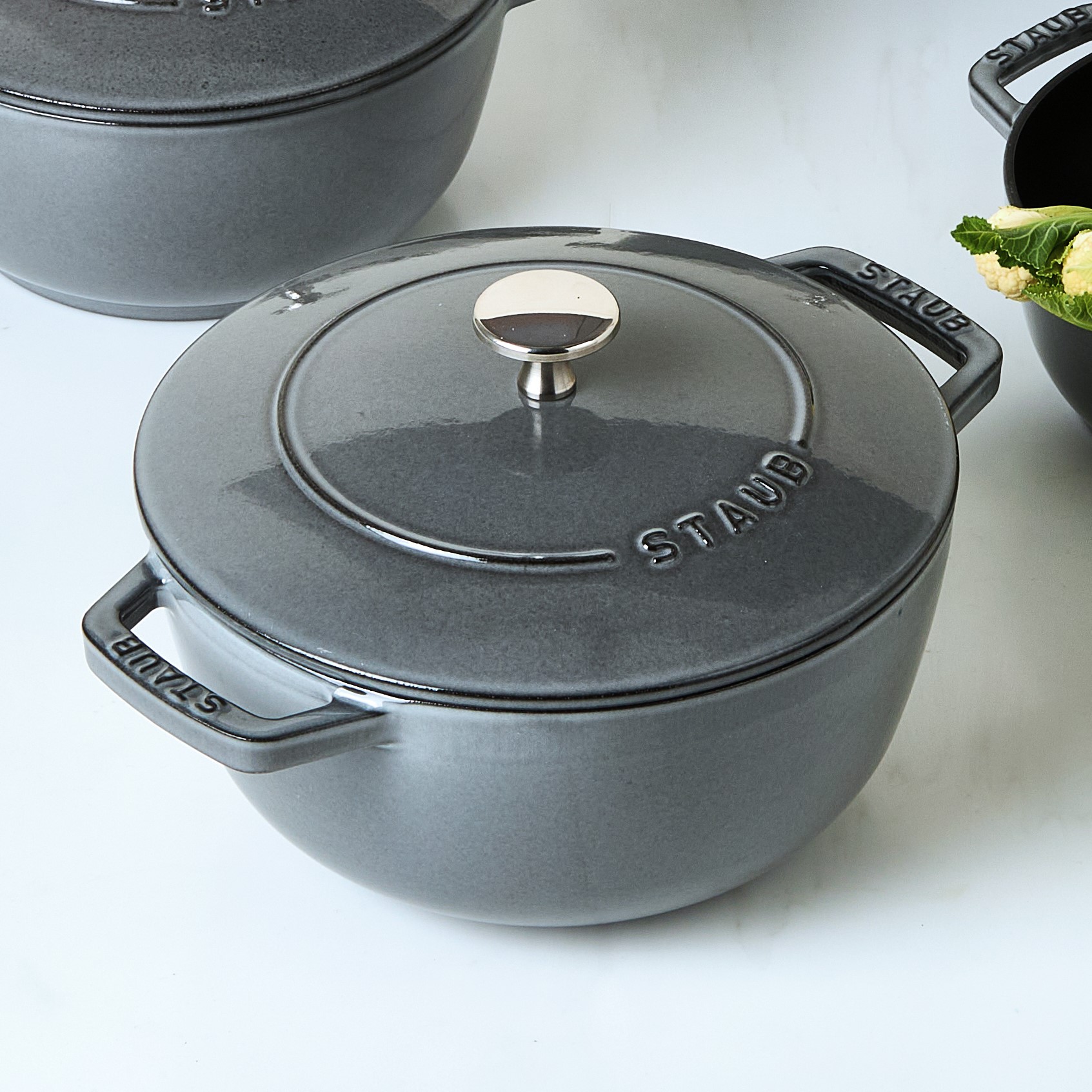 꼬깔손잡이증정 ST1732018 스타우브 아시아볼 그레이 20cm