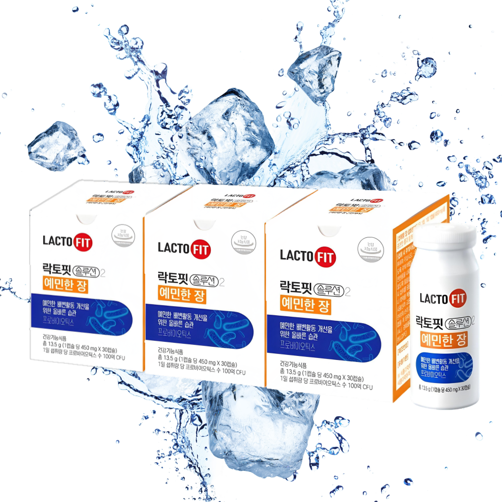 락토핏 솔루션 2 예민한 장 450mg x 30캡슐 6박스 - 상세 이미지 2