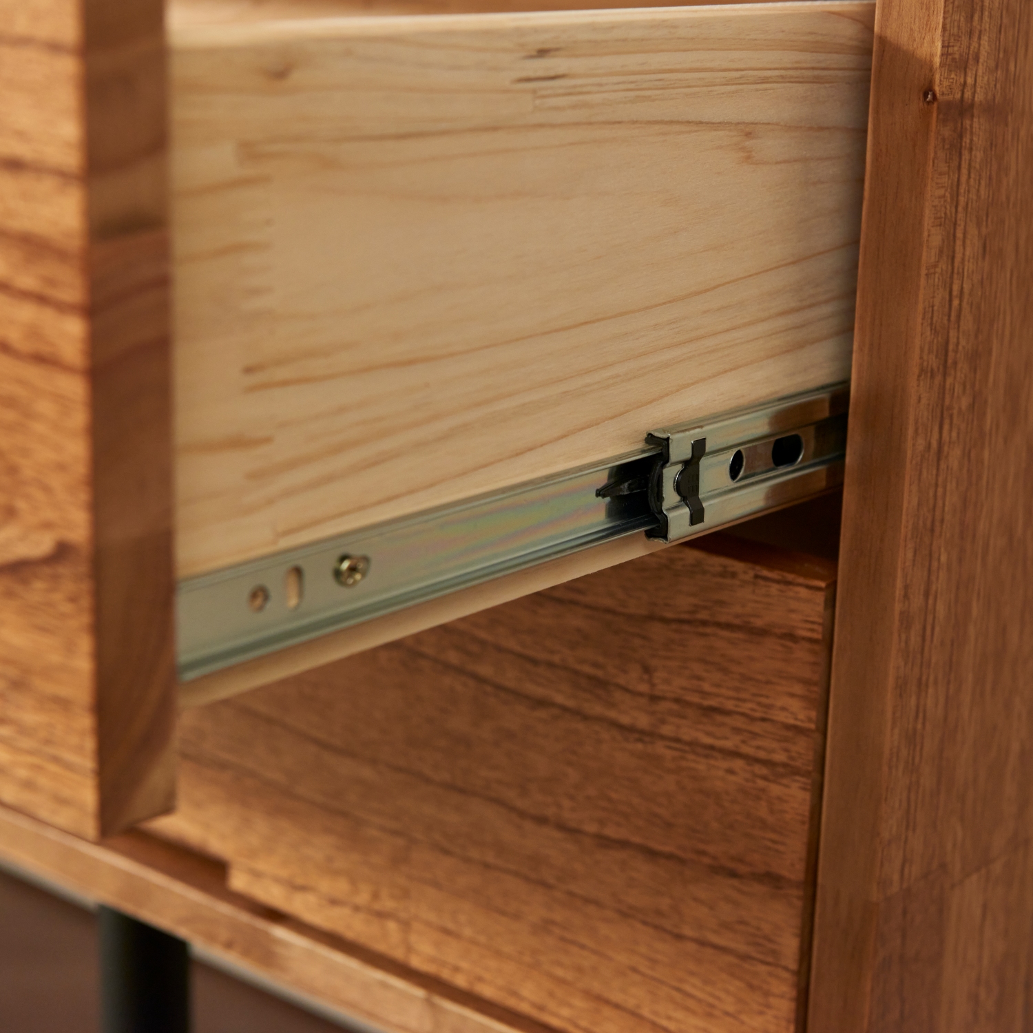 도무스 참죽 북유럽 원목거실장 티비다이 TV거실장 2400