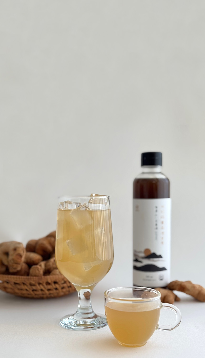 슬로푸드 100% 국내산 생강청 지리산 품은 생강청 500ml 간절기 환절기 건강차 - 상세 이미지 2