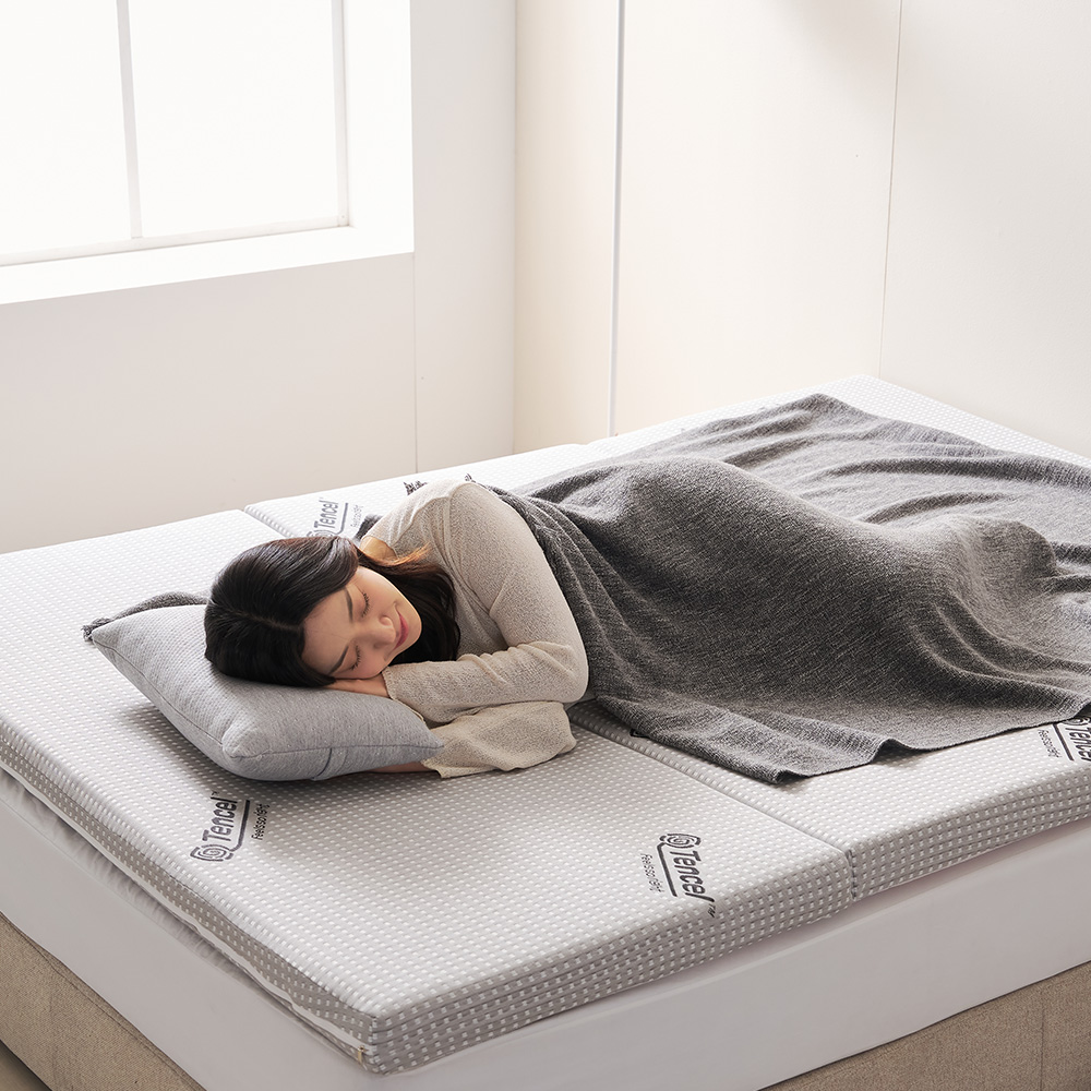 버팀 1인용 토퍼 손님용 매트리스 접는 미니 멀티싱글 토퍼