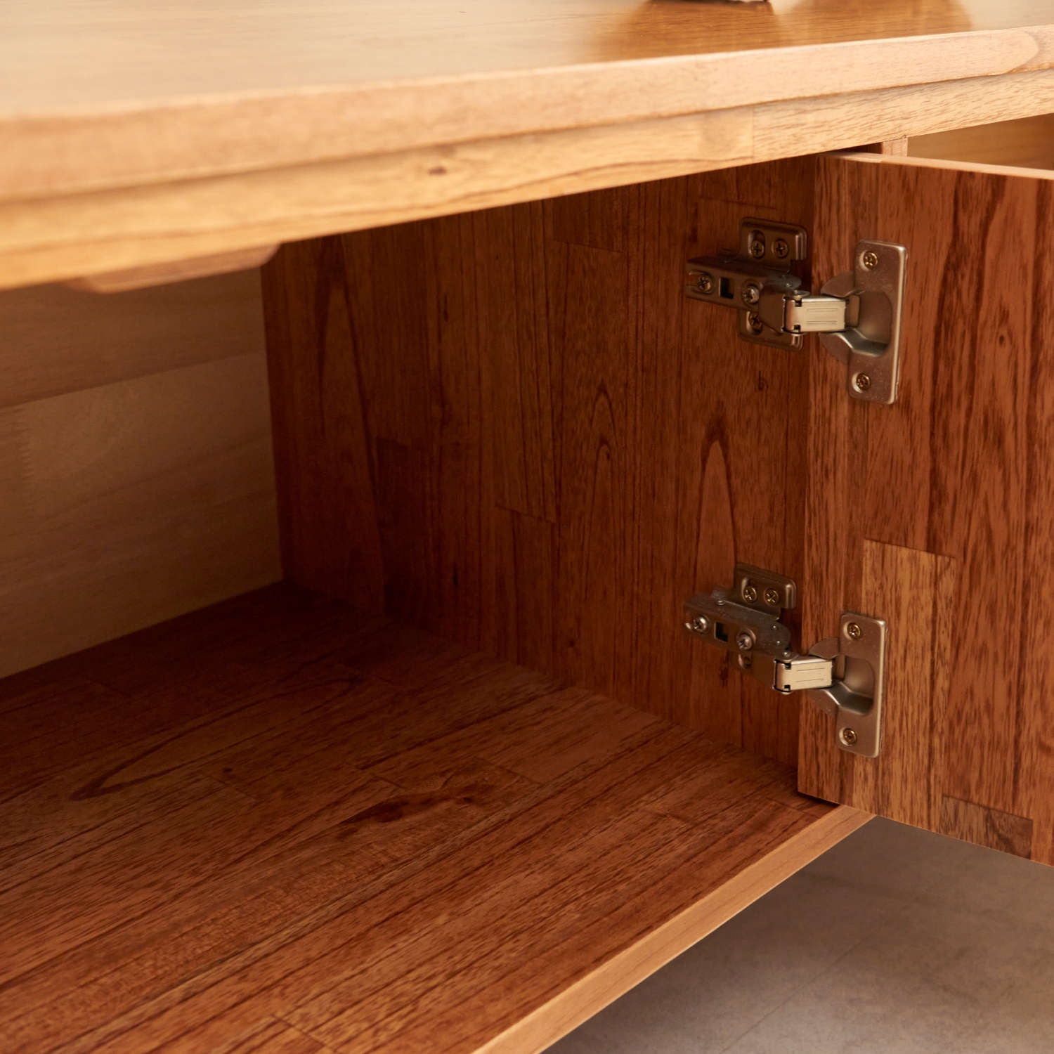 도무스 참죽 북유럽 원목거실장 양문형 티비다이 TV거실장 1800